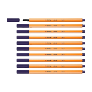 88/22 STABILO AZUL MARINHO C/10-1201200