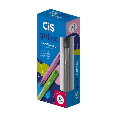 CANETA CIS GELYX PRO PRETA-58618
