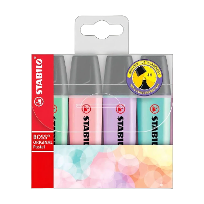 70/4-3 STABILO BOSS PASTEL C/4-764701