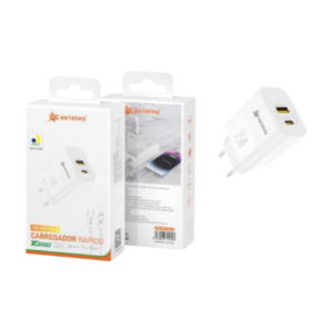 CARREGADOR PEINING USB+TPC 35W IP PEI-PD170-4