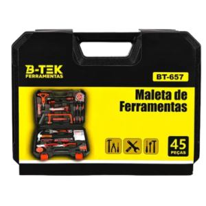 JOGO DE FERRAMENTAS B-TEK BT-657