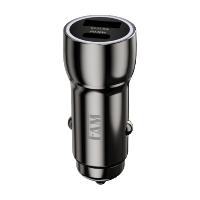 CARREGADOR VEICULAR FAM USB TPC+USB52,5W QV521