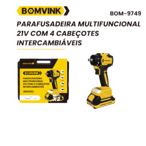 PARAFUSADEIRA MULTIFUNCIONAL 2 BOMVINK BOM-9749