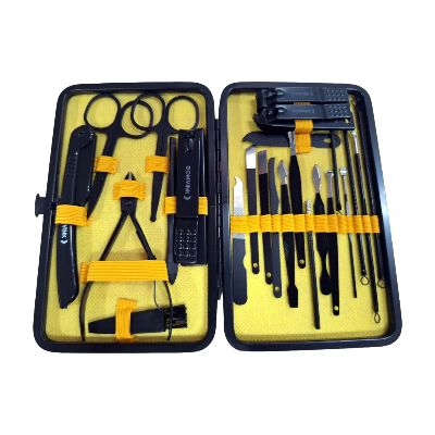 KIT COMPLETO DE CUIDADOS COM AS UNHAS-24 PEÇAS BOMVINK BOM-3714