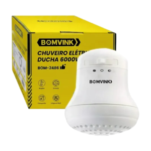 CHUVEIRO ELÉTRICO COM DUCHA 6000W 220V BOMVINK BOM-2486