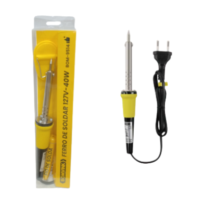 FERRO DE SOLDAR 127V-40W BOMVINK BOM-9514