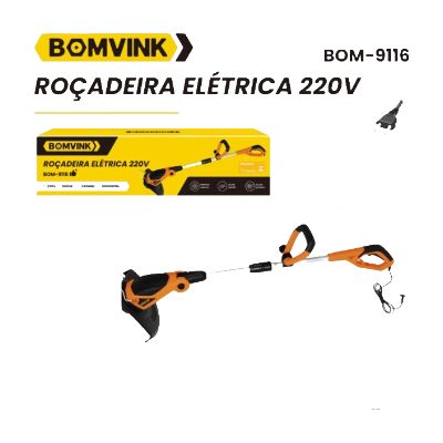 ROÇADEIRA ELÉTRICA 220V BOMVINK BOM-9116