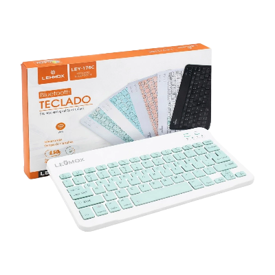 TECLADO SEM FIO LEHMOX LEY-176C