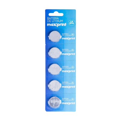 BATERIA LITHIUM MAXPRINT CR2016 3V BT C/5 -758623