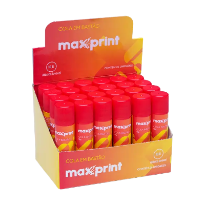 COLA BASTÃO MAXPRINT 10 G CX C/24 - 742314