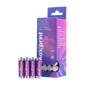PILHA SUPER MAXPRINT AA -758638