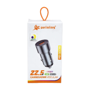 CARREGADOR VEICULAR USB PEINING PEI-QCC99