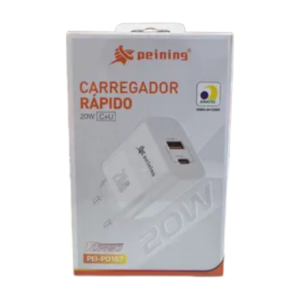 CARREGADOR USB+TPC 20w PEINING PEI-PD167