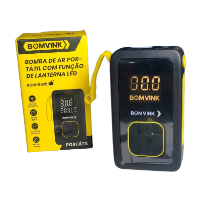 BOMBA DE AR PORTATIL BOMVINK BOM-8925