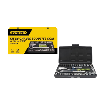 KIT CHAVES 40PCS BOMVINK BOM-3906