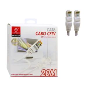 CABO DE REDE ALTA VELOCIDADE 20M KA-6W-20M