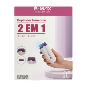 DEPILADOR CORPORAL BMAX  FEMININO 2 EM 1 BM-C073